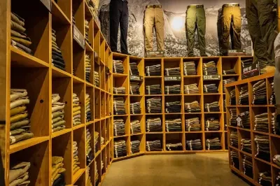 511 Tactical Store with Custom Shelves for Jeans